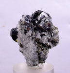3.4cms SPHALERITE PYRITE GALENA QUARTZ CRYSTALS MINERAL SPECIMEN PERU MB28