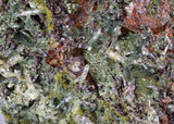 18cms PREMIUM AXINITE EPIDOTE GARNET QUARTZ CRYSTALS PERU AESTHETIC AB221