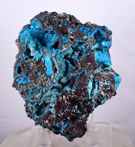 6.9cms CHRYSOCOLLA GRAPE BOTRYOIDAL PREMIUM PERU SPHERES CRYSTALS CLUSTER CB36