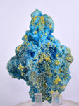 8.6cms CHALCANTHITE MELANTERITE ROMERITE ALUNOGEN PERU NATURAL  CRYSTALS FB73