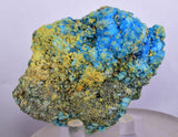 6.9cms CHALCANTHITE MELANTERITE ROMERITE ALUNOGEN PERU NATURAL  CRYSTALS FB74