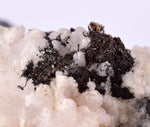 6.6cms NATIVE SILVER WIRE CALCITE PERU UCHUCCHACUA MINE MINERAL SPECIMEN HB246