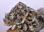 9.1cms GEM QUARTZ NATURAL CHLORITE INCLUDED PHANTOM CRYSTAL PERU  QB77