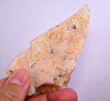 80 grams GEM PINK OPAL PERU ROUGH ANGEL SKIN TRANSLUCENT CORAL COLOR PB69