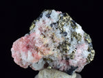 2cms RHODOCHROSITE FLUORITE PYRITE CHINA CRYSTAL RHOMBOHEDRAL MINIATURE RB632