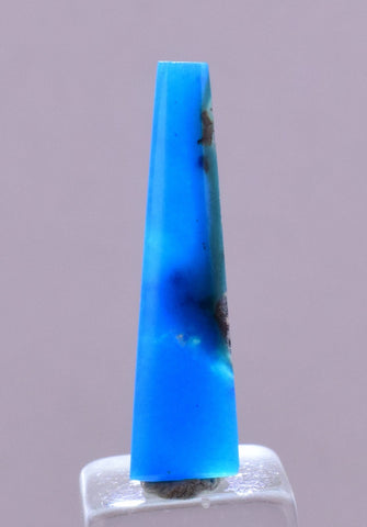 2.5cts GEM SILICA CHRYSOCOLLA CABOCHON LILY MINE PERU ROYAL BLUE COLOR  BB290