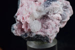 5cms RHODOCHROSITE PAGODA MANGANOAN CALCITE CRYSTALS JORDANITE GALENA PERU RB501