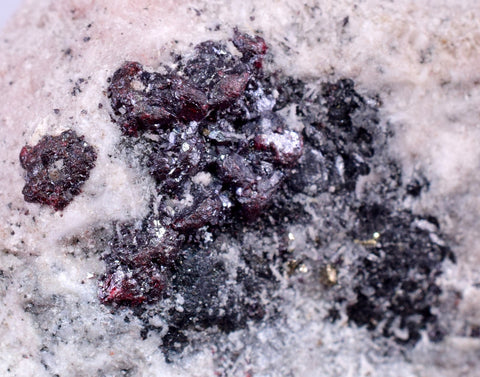 4.8cms PROUSTITE RED RUBY SILVER PERU UCHUCCHACUA MINE MINERAL SPECIMEN HB139