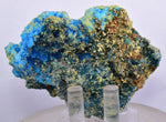 6.9cms CHALCANTHITE MELANTERITE ROMERITE ALUNOGEN PERU NATURAL  CRYSTALS FB74