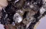 4.3cms CERUSSITE BARITE GALENA CRYSTALS MOROCCO MINERAL SPECIMEN KB43