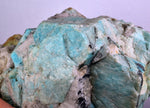 18cms AMAZONITE MICROCLINE QUARTZ CRYSTALS DENDRITES MICA MUSCOVITE PERU EB66