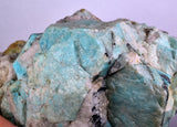 18cms AMAZONITE MICROCLINE QUARTZ CRYSTALS DENDRITES MICA MUSCOVITE PERU EB66