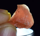 LOT 20grams GEM RED RHODOCHROSITE ROUGH ORTIZ PERU MINERAL SPECIMEN RB542