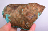 545 Grams  BLUE CHRYSOCOLLA SILICIFICATED ROUGH PERU SCENIC CB174