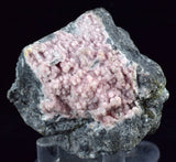 4.7cms RHODOCHROSITE ROSETTE PERU PINK CRYSTALS HUANZALA MINE MINERAL RB567