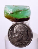 8ct GEM BLUE OPAL SCENIC CABOCHON PERU SEASCAPE PENDANT JEWELRY BB108