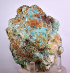 10cms ATACAMITE DRUZY MALCHITE CHRYSOCOLLA LILY MINE PERU MINERAL AB157