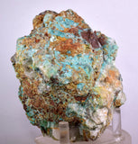 10cms ATACAMITE DRUZY MALCHITE CHRYSOCOLLA LILY MINE PERU MINERAL AB157