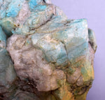 18cms AMAZONITE MICROCLINE QUARTZ CRYSTALS DENDRITES MICA MUSCOVITE PERU EB66