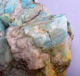 18cms AMAZONITE MICROCLINE QUARTZ CRYSTALS DENDRITES MICA MUSCOVITE PERU EB66