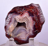 6.6cms GEM AGATE POLISHED DRUZY NATURAL PERU MULTI COLOR GEMSTONE JEWELRY AB118