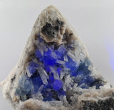 15ms  GREEN PURPLE FLUORITE PYRITE CRYSTAL PERU HUANZALA MINE SHINY KB17