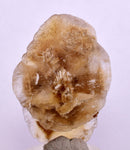 4.5 cms DESERT ROSE SELENITE CRYSTAL PERU GOLDEN SUISEKI TRANSLUCENT TB97