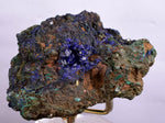 9.4cms AZURITE MALACHITE CRYSTALS MINERAL SPECIMEN COLLECTOR UB30