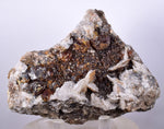 9.4cms SPHALERITE BARITE PYRITE QUARTZ CRYSTALS MINERAL SPECIMEN PERU MB59