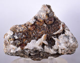 9.4cms SPHALERITE BARITE PYRITE QUARTZ CRYSTALS MINERAL SPECIMEN PERU MB59