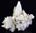 13cms NATURAL QUARTZ CALCITE PYRITE CRYSTALS MINERAL SPECIMEN QB89