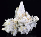 13cms NATURAL QUARTZ CALCITE PYRITE CRYSTALS MINERAL SPECIMEN QB89
