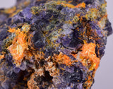 4.3cms GEM WULFENITE FLUORITE MIMETITE CRYSTALS ALAMO ARIZONA USA MINERAL YB47