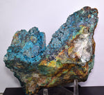 20cms QUARTZ CHRYSOCOLLA BOTRYOIDAL TENTADORA MINE PERU MINERAL SPECIMEN CB160