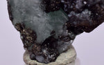 2.7cms GEOCRONITE GREEN FLUORITE CRYSTAL PERU MILPO ATACOCHA PERU SHINY KB36
