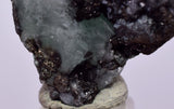 2.7cms GEOCRONITE GREEN FLUORITE CRYSTAL PERU MILPO ATACOCHA PERU SHINY KB36
