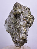 12cms PYRITE CUBIC QUARTZ FLUORITE PERU SHINY CRYSTALS MINERAL COLLECTOR MB126