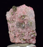 1.9ms RHODOCHROSITE FLUORITE PYRITE CHINA CRYSTAL RHOMBOHEDRAL MINIATURE RB409