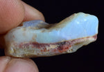 21cts FIRE OPAL AUSTRALIA PRECIOUS BLUE FIRE OPAL COBBER JEWELRY OB104