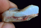 21cts FIRE OPAL AUSTRALIA PRECIOUS BLUE FIRE OPAL COBBER JEWELRY OB104
