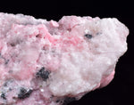 7.7cms RHODOCHROSITE QUARTZ CALCITE CRYSTALS JORDANITE (?) GALENA PERU RB502