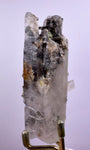 8.8cms GEM QUARTZ TWIN NATURAL CHLORITE INCLUDED PHANTOM CRYSTAL PERU  QB29