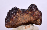 3.8cms  GEM GARNET STEPPED SPESSARTINE CRYSTALS PERU SHINY SHARP RARE GB55