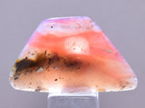 9.5cts GEM PINK OPAL CABOCHON PERU TRANSLUCENT JEWELRY PENDANT BB223
