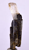 4.1cms PREMIUM EPIDOTE QUARTZ MINIATURE CRYSTALS PERU AESTHETIC COLLECTOR CB130