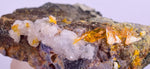 3.4cms GEM RARE WULFENITE FLUORITE MINI CRYSTALS ALAMO ARIZONA USA YB35
