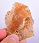 140 grams GEM GOLDEN OPAL PERU TRANSLUCENT SCENIC MINERAL SPECIMEN OB112