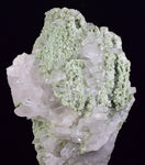 13cms FUCHSITE MUSCOVITE QUARTZ RARE CRYSTAL CHROMIUM MINERAL SPECIMEN PERU KB52