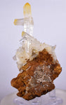 9.1cms QUARTZ HALLOYSITE MANGO COLOMBIA NATURAL CRYSTAL MINERAL SPECIMEN QB62