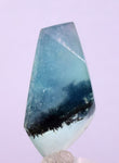 4.5cts GEM SKY BLUE OPAL FACETED PERU SHINY CLEAR JEWELRY OLD STOCK  BB93